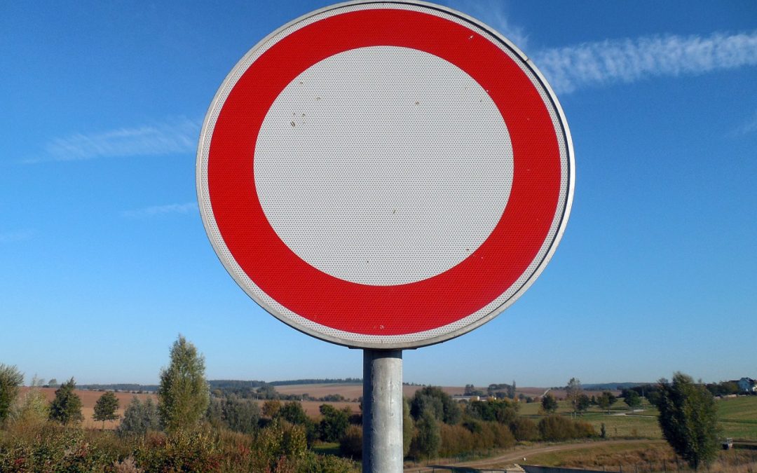 Durchfahrt verboten