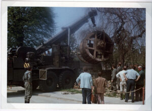 Abriss der Senfmühle 27.06.1970