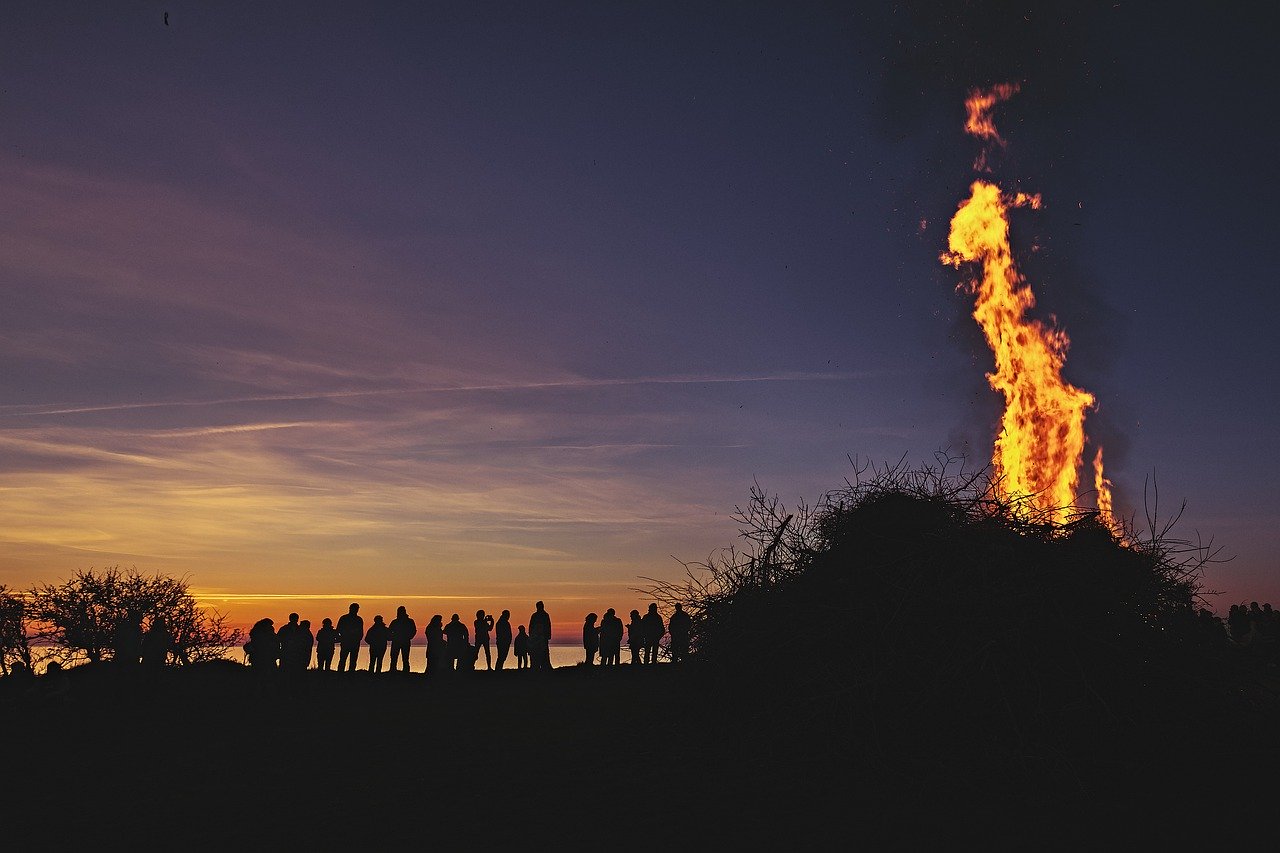 Osterfeuer Stadt Eldagsen