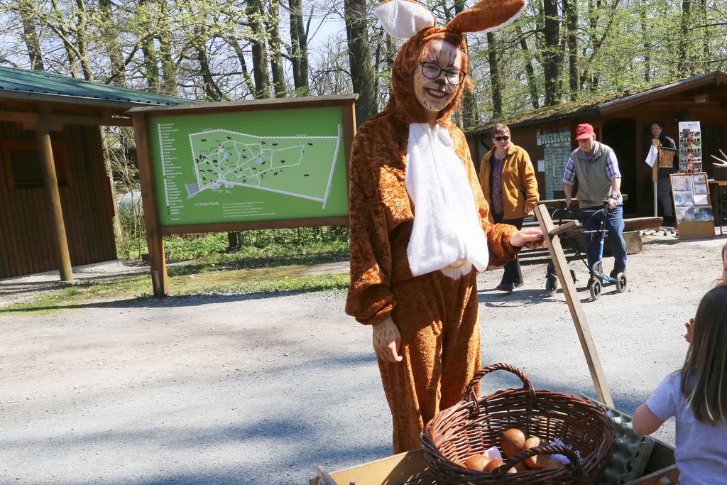 Spiel und Spaß für Kinder zu Ostern im Wisentgehege
