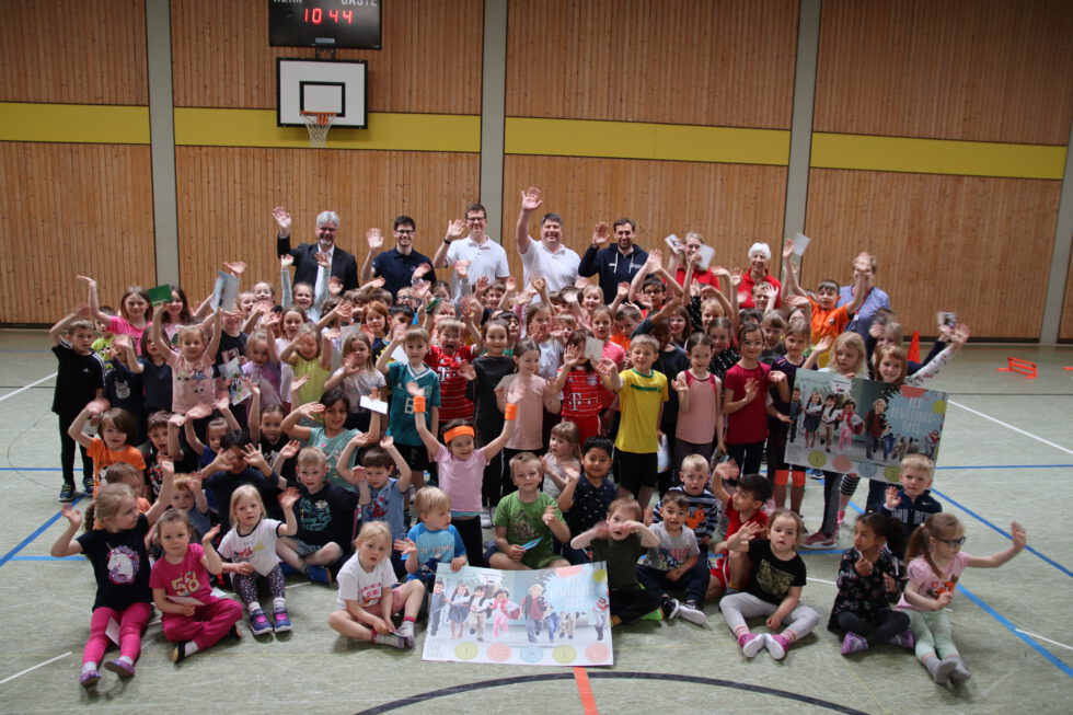 Auftaktveranstaltung zum Bewegungs-Pass beim TSV Eldagsen mit der SportRegion Hannover