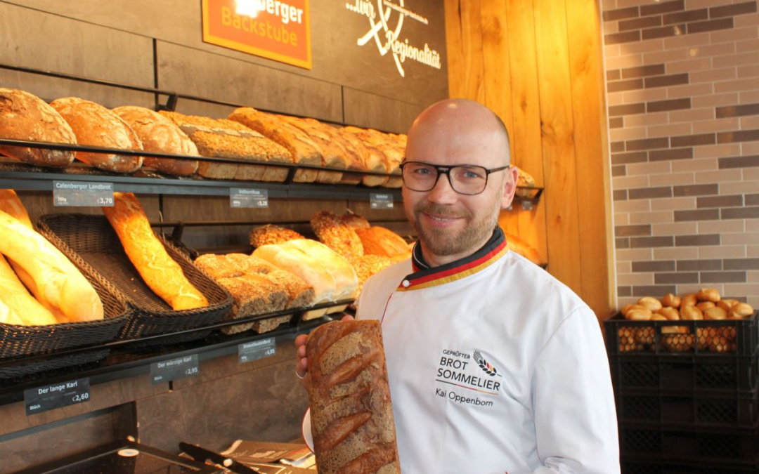 Calenberger Backstube – Inhaber Kai Oppenborn ist frisch gebackener Brot-Sommelier