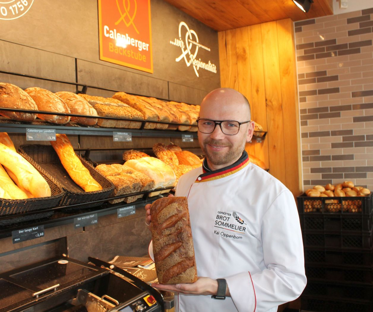 Calenberger Backstube – Inhaber Kai Oppenborn ist frisch gebackener Brot-Sommelier