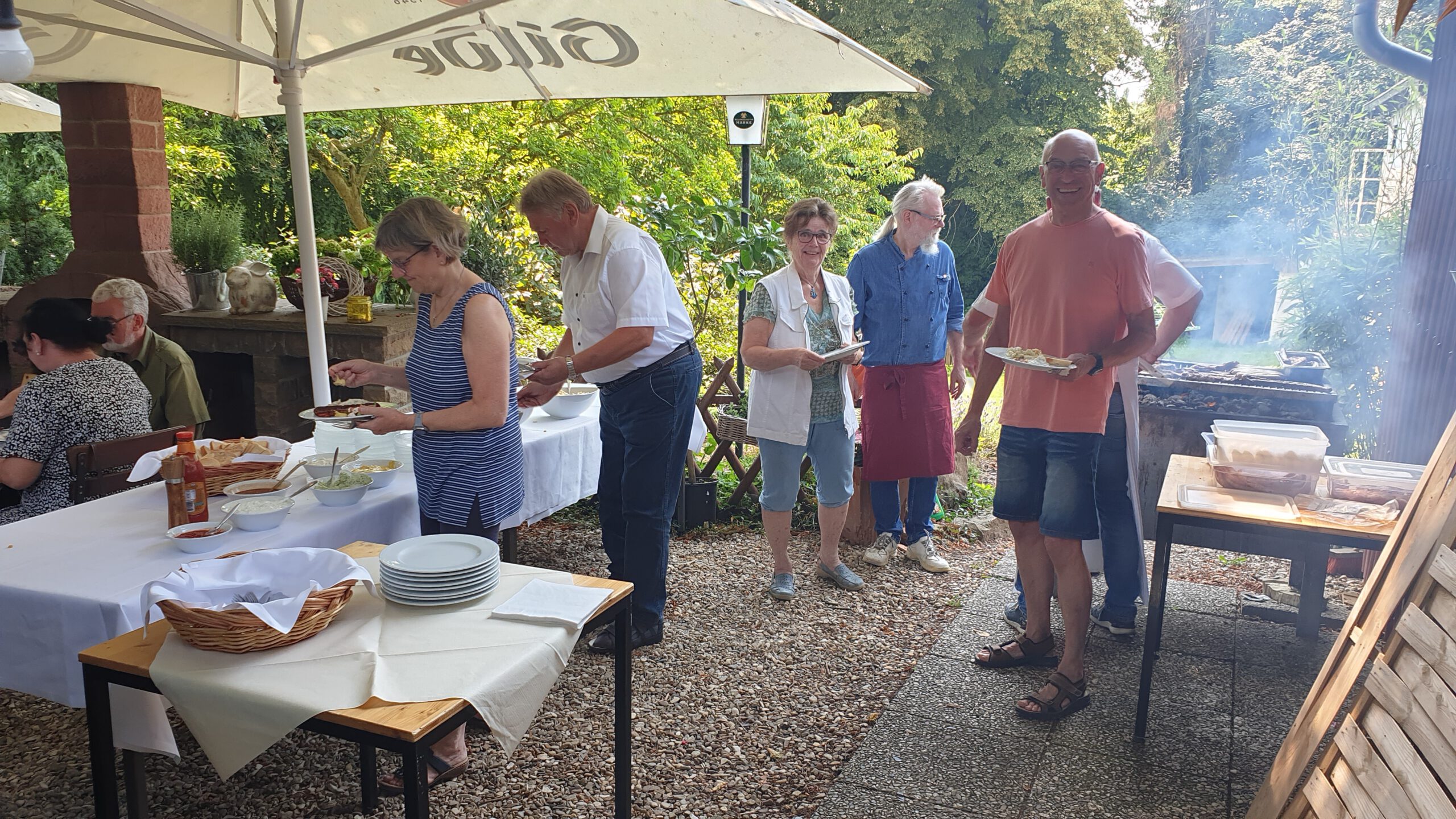 Grillen im Hotel Restaurant Berggarten