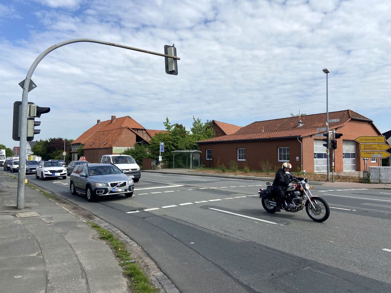 B217 Holtensen: Einrichtung der Baustelle ab dem 25. August