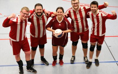 Eldagser Faustball-Team beendet die Hallensaison 2023-2024 auf Platz 3