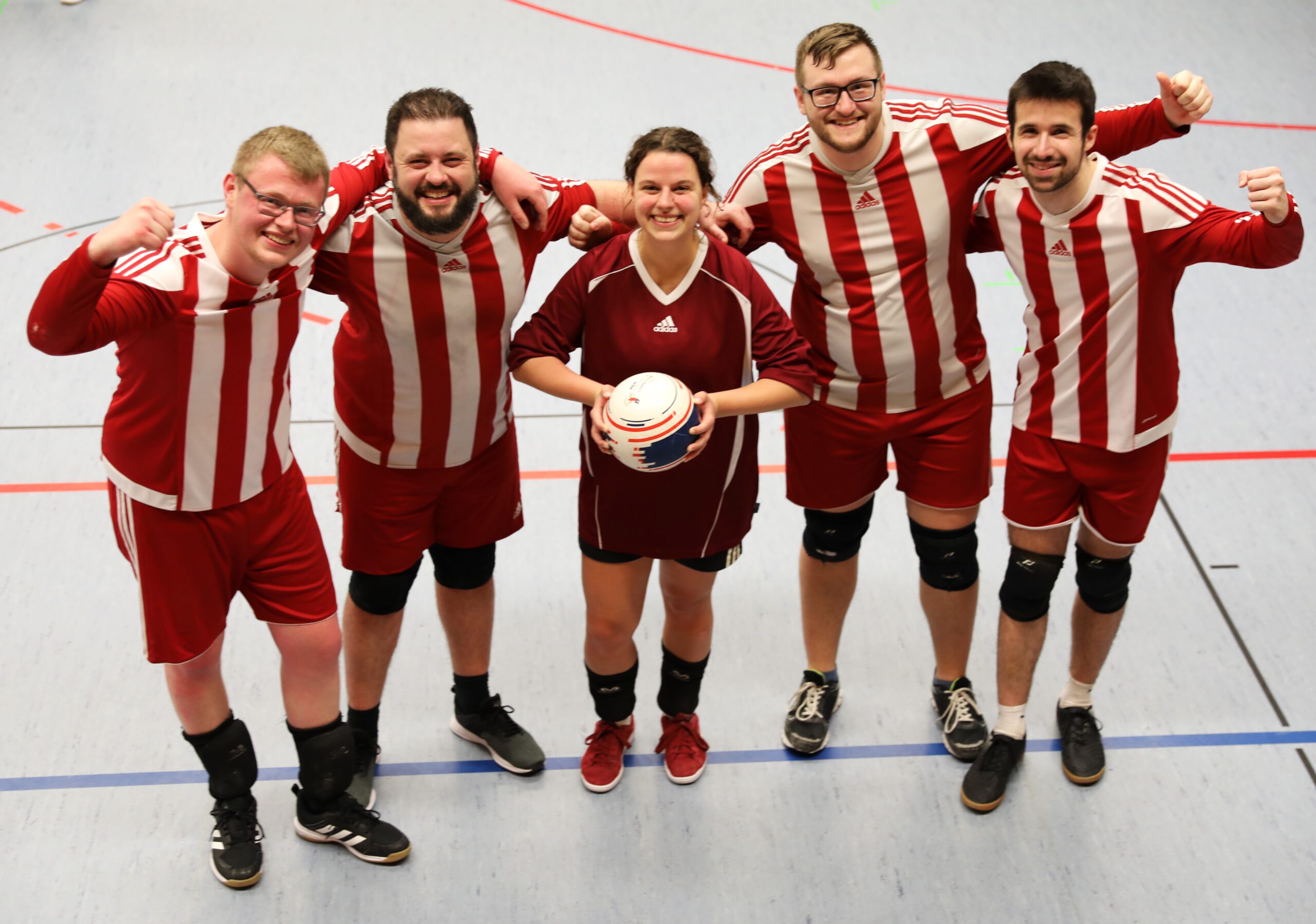 Eldagser Faustball-Team beendet die Hallensaison 2023-2024 auf Platz 3