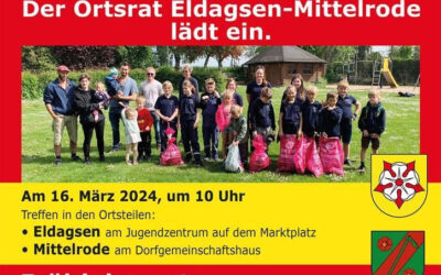 Müllsammelaktion des Ortsrat Eldagsen-Mittelrode