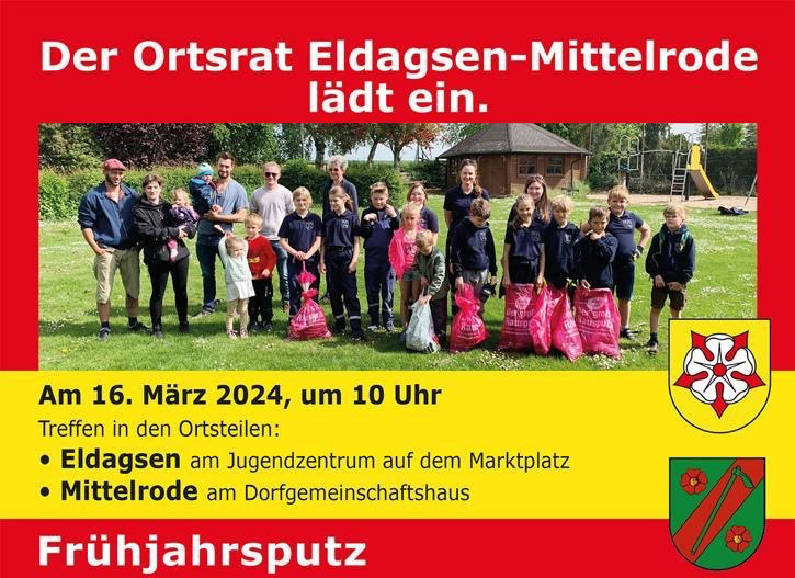 Müllsammelaktion des Ortsrat Eldagsen-Mittelrode