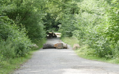 Wanderparkplatz nicht erreichbar