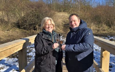 Freigabe der neuen Hallerbrücke – Gemeinschaftsprojekt der Stadt Springe und Gemeinde Nordstemmen
