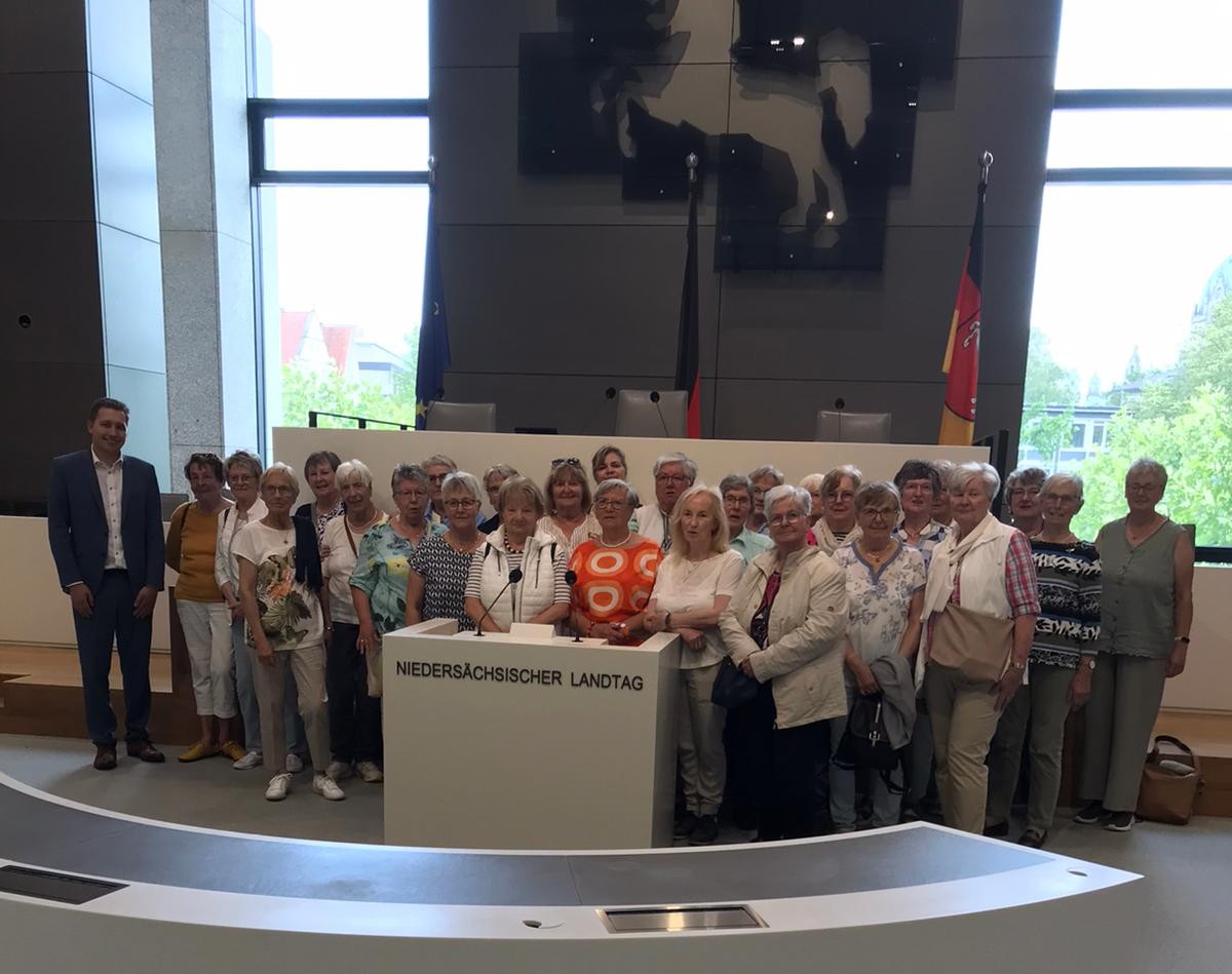 Landfrauen: Besuch im Niedersächsischen Landtag
