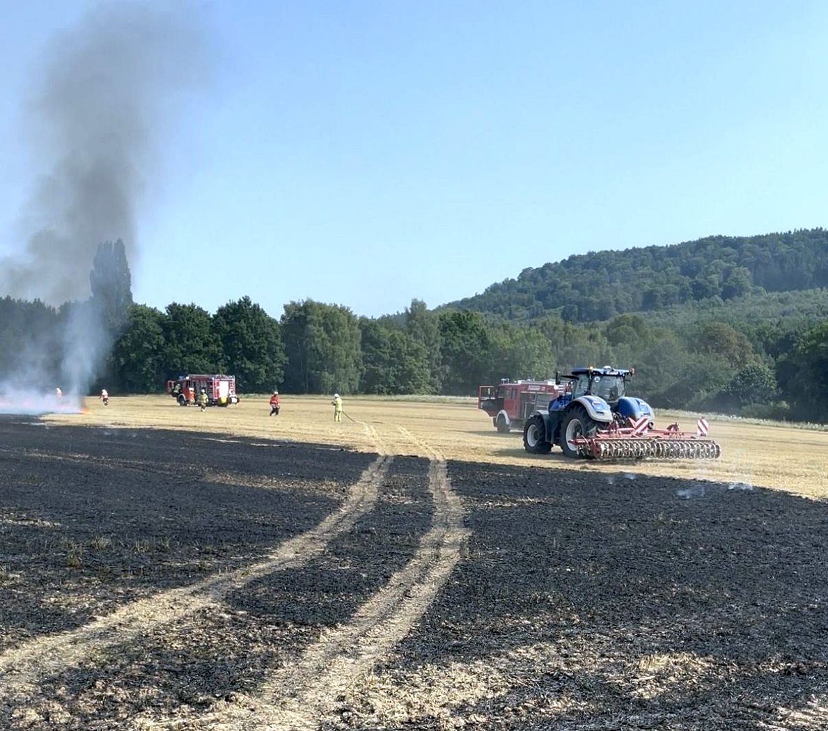 Ortswehren in Springe rücken zu vier Einsätzen aus – drei Feuerwehrleute leicht verletzt