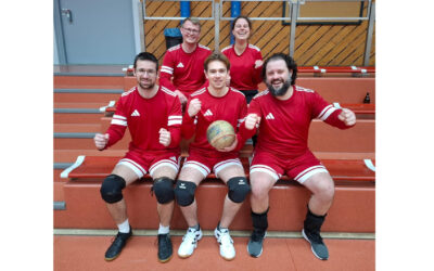 Eldagser Faustball-Team startet mit 2-4 Punkten in die Hallensaison 2025-2026